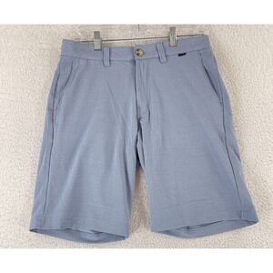 Travis‎ Mathew Blue Performance Golf Shorts Mens Casual Athletic Size 30